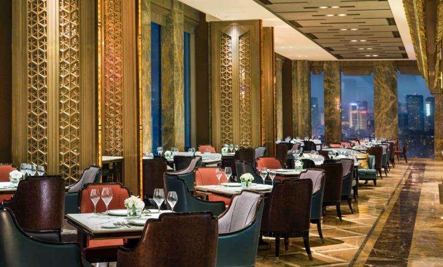 Wanda Reign Chengdu Ξενοδοχείο Εστιατόριο φωτογραφία